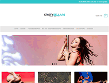 Tablet Screenshot of kristysellarspoleartist.com